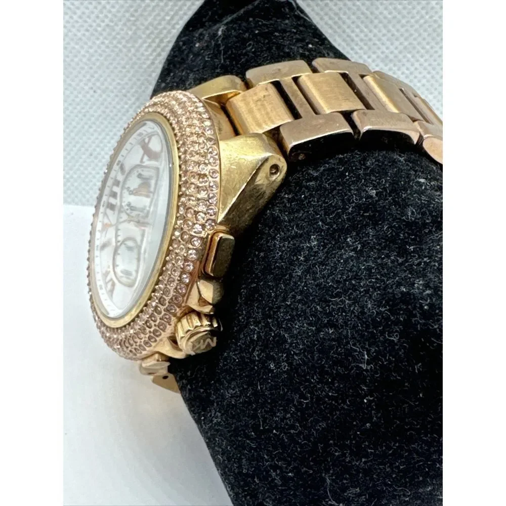 Michael Kors Camille MK5636 Womens Gold Stainless Steel Analog Dial Watch JNA867